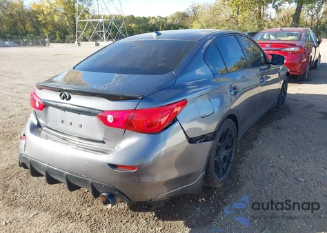 2014 Infiniti Q50 Premium z USA, uszkodzony, nr VIN JN1BV7AR1EM706655